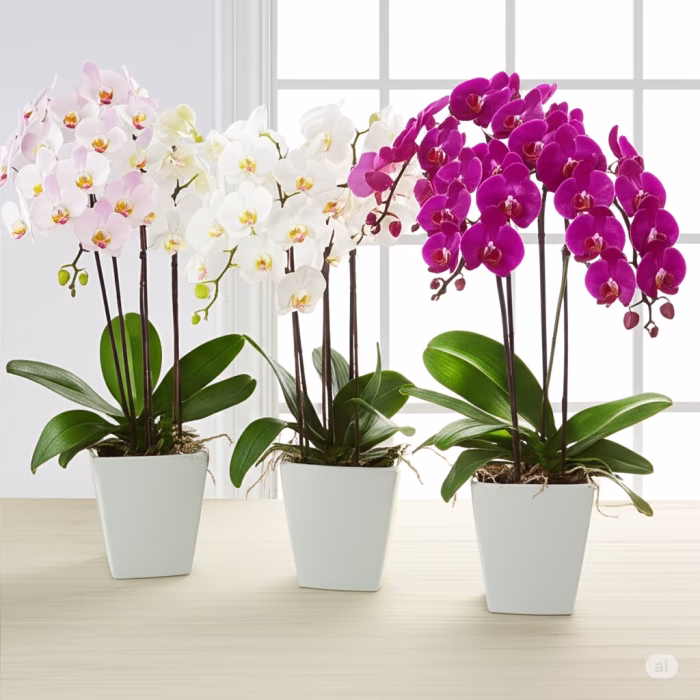 Gökkuşağı Frezyalar Buketi